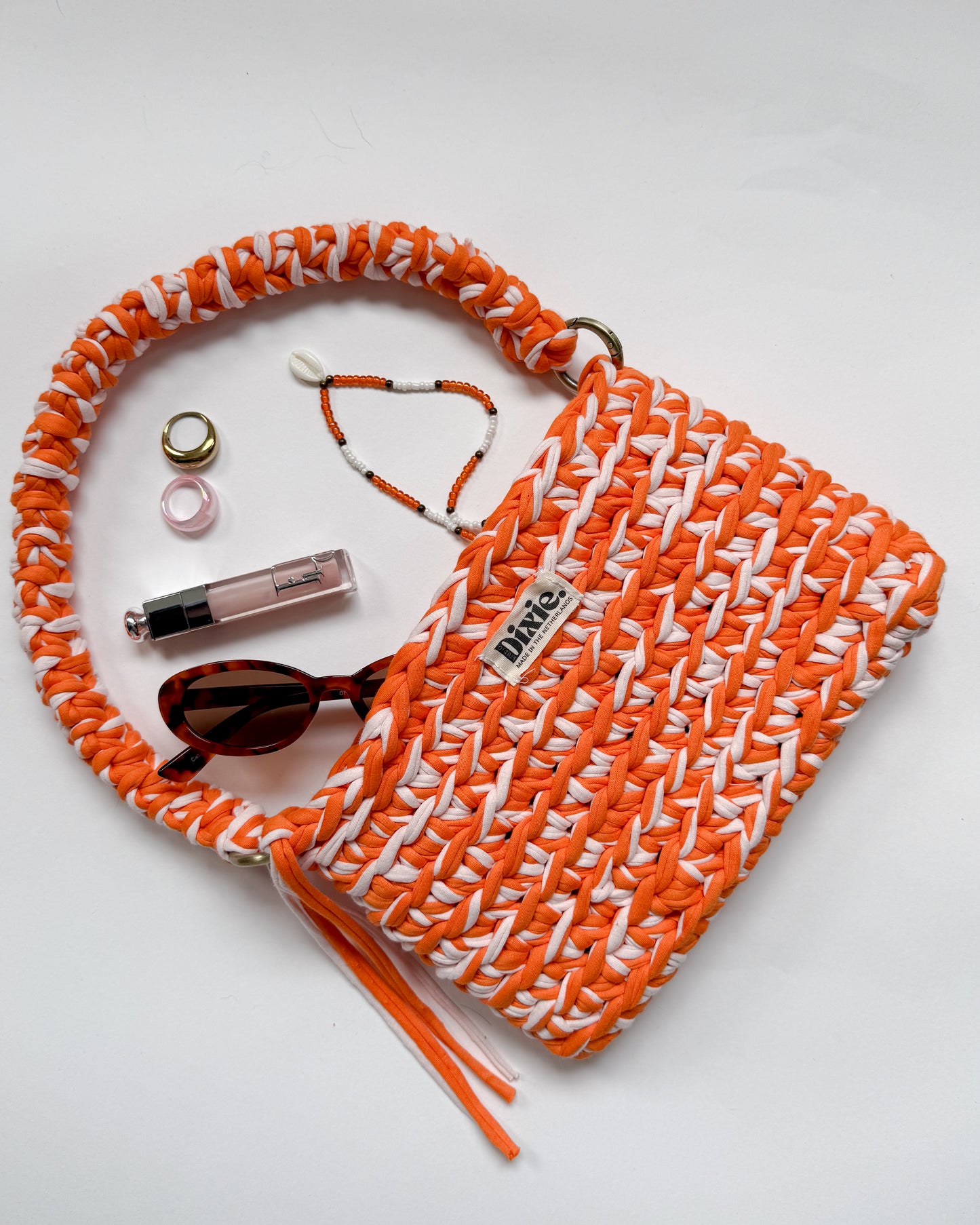 Zesty Orange Dixie Bag