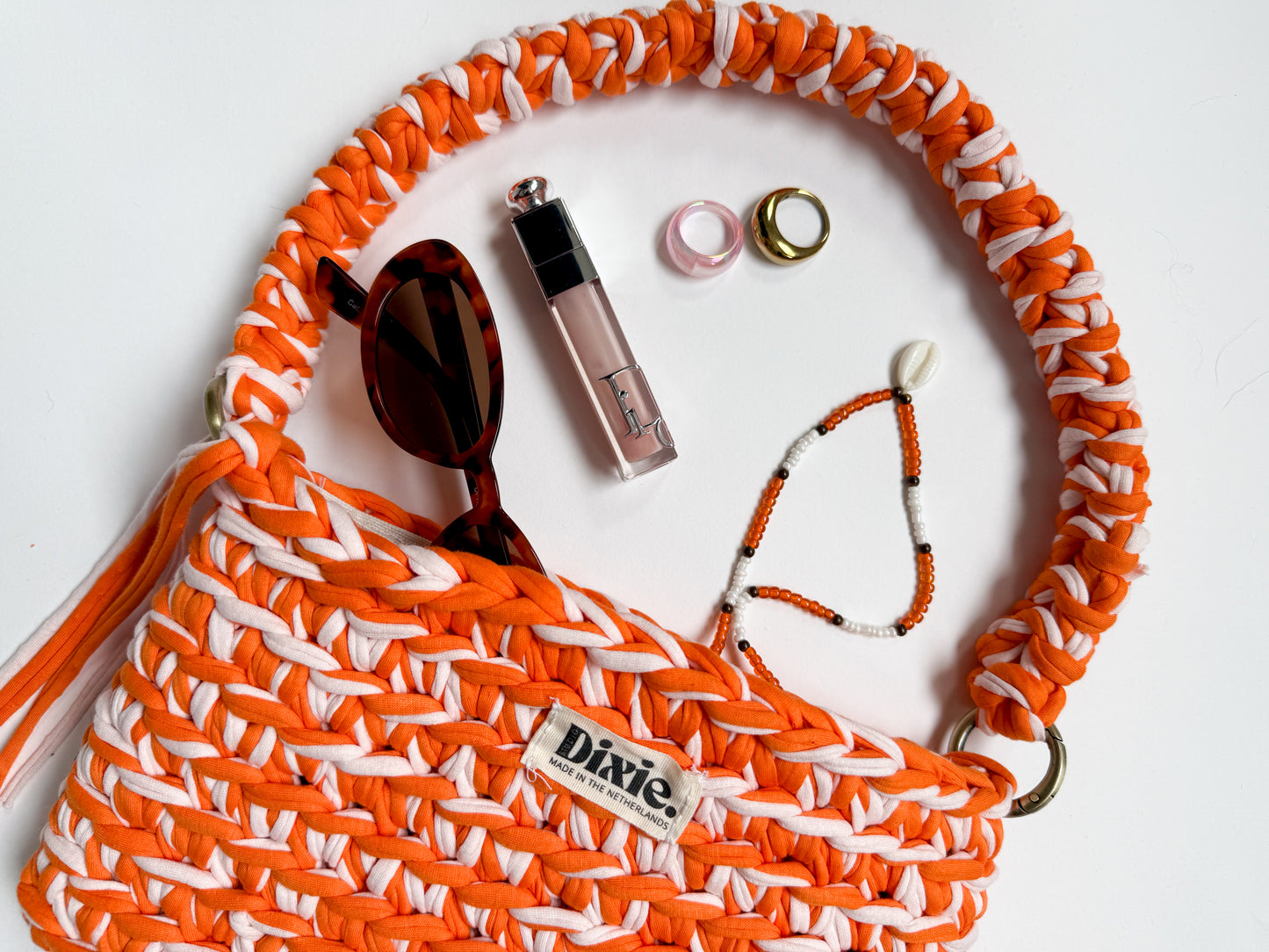 Zesty Orange Dixie Bag