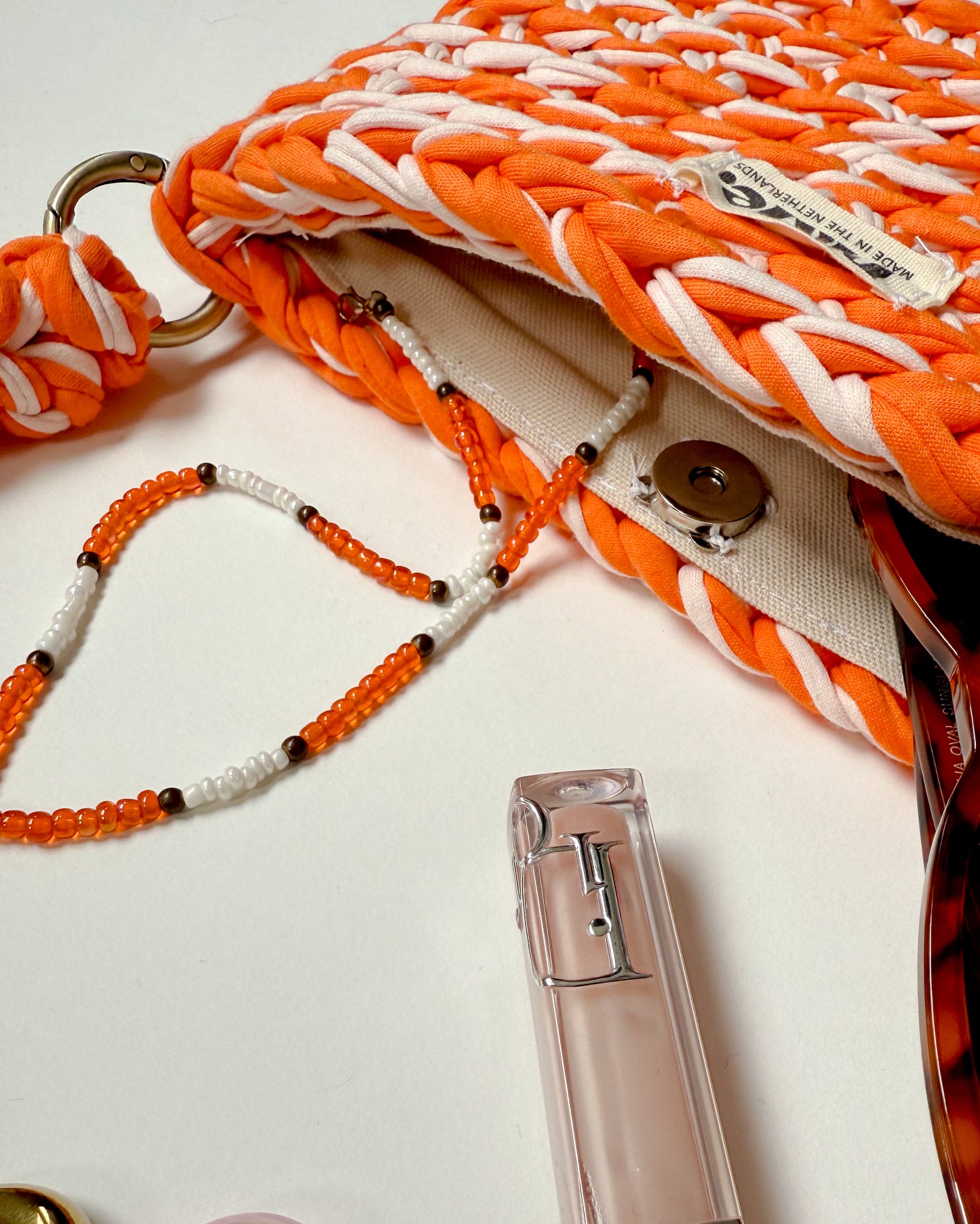 Zesty Orange Dixie Bag